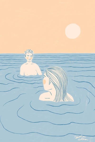 Dip by Lydia Ellen multi panel art