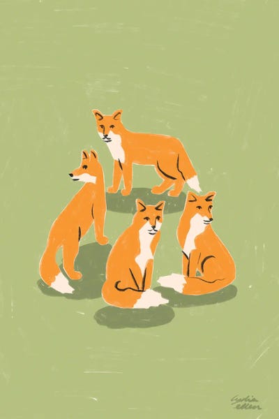 Lydia Ellen: Foxes by Lydia Ellen