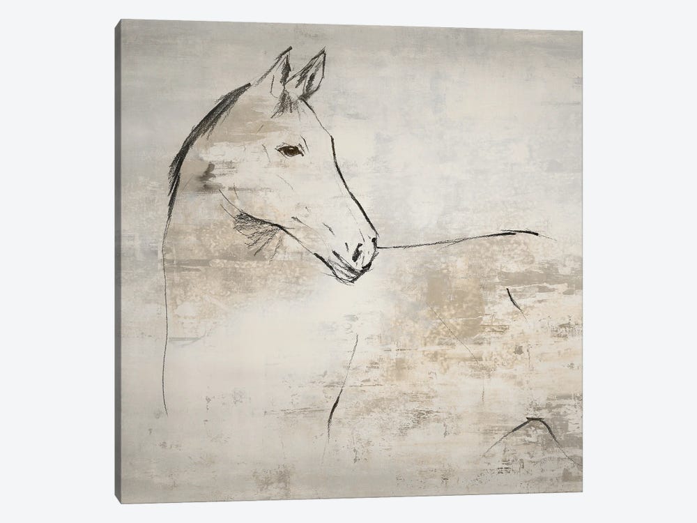 Horse II by Lily K 1-piece Art Print