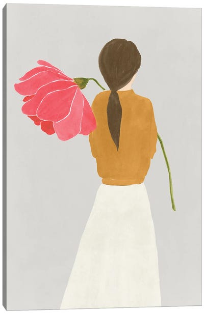 Flower Woman I Canvas Art Print
