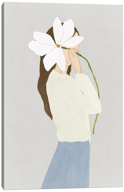 Flower Woman II Canvas Art Print