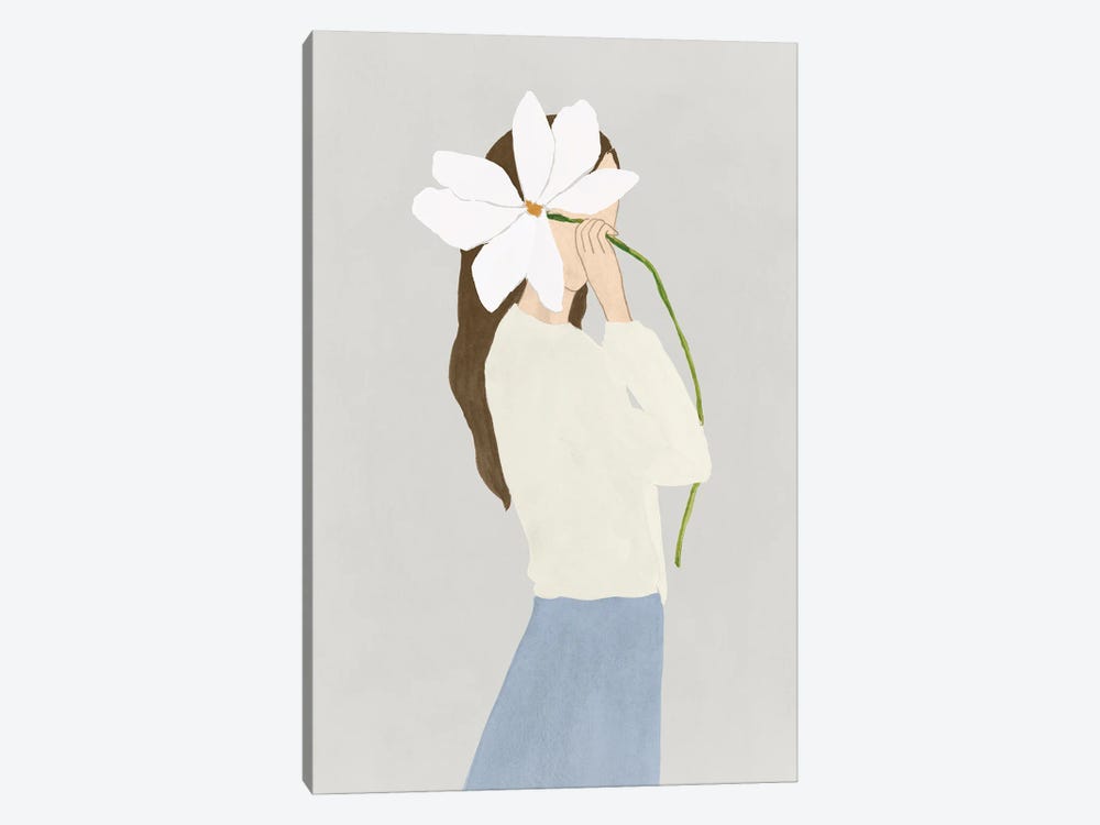 Flower Woman II by Lily K 1-piece Art Print