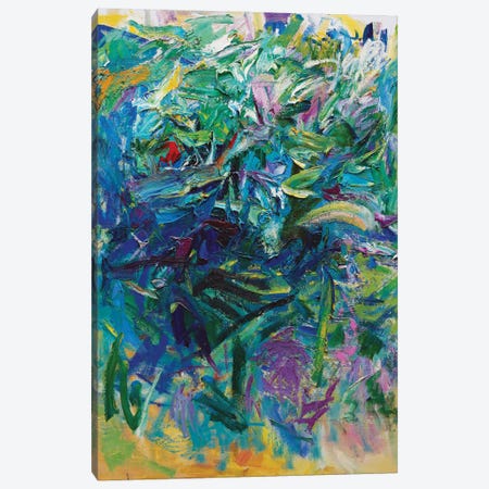 The Blue Canvas Print #LYL32} by Lydia Lee Canvas Wall Art