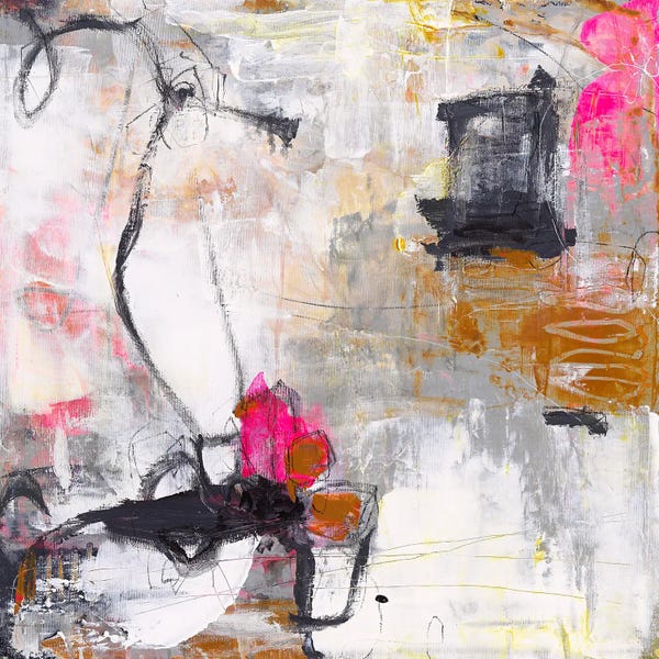 Abstract Expressionism: Queen Says by Lynette Reed