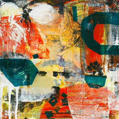 Up The Path by Lynette Reed canvas print