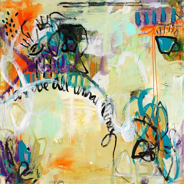 Big & Bold Abstracts: Are We All Unravelling by Lynette Reed