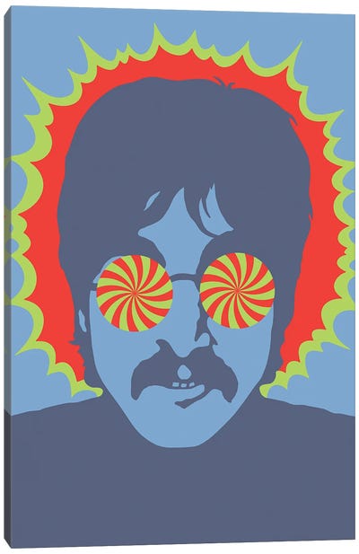 Lennon - Kaleidoscope Eyes, 1967 Canvas Art Print
