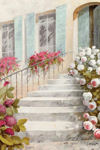 Floral Entry Hot Pink