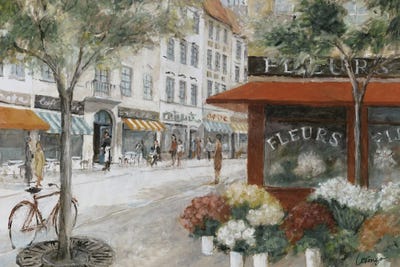 Lorenzo Collective - Canvas Prints: Flower Shop by Lorenzo Collective