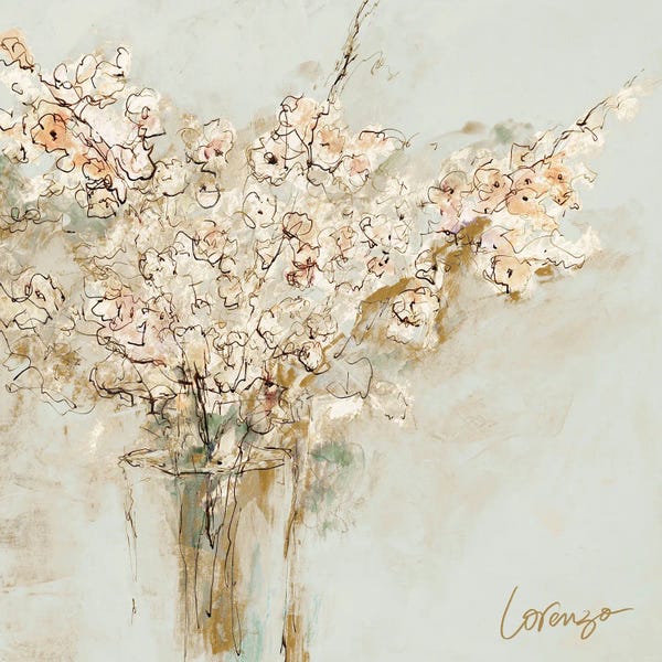 Whispering Floral In Vase