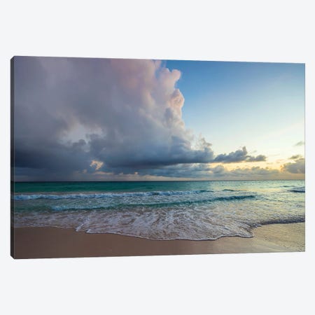 First Sunset In Paradise Canvas Print #LZD4} by Lizzy Davis Canvas Wall Art