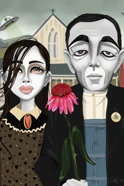 American Gothic: Transmissions by Lizzy Falcon