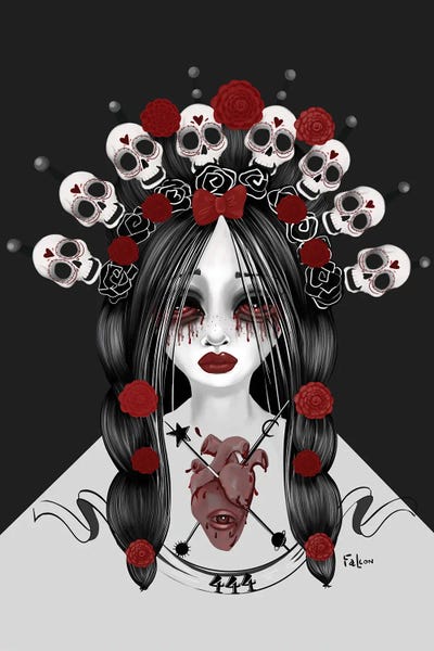 Similar To Frida Kahlo: Protected by Lizzy Falcon