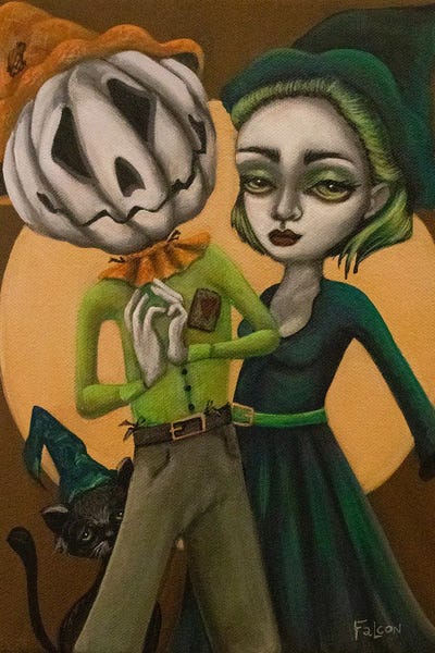 Will O The Wisp by Lizzy Falcon art print