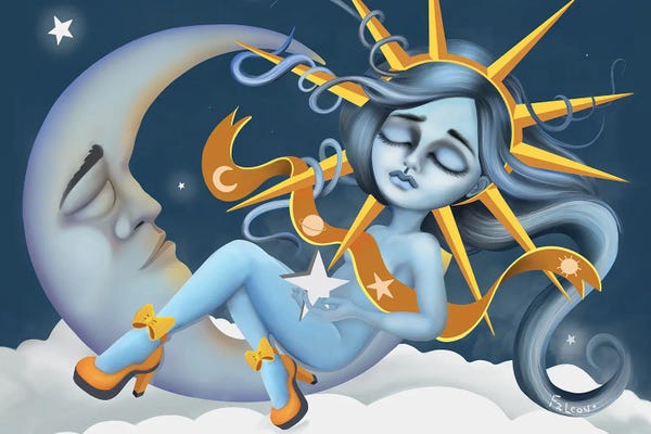 Lizzy Falcon: Celestial Winter by Lizzy Falcon