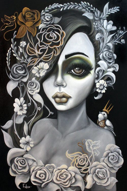 Flora by Lizzy Falcon wall art