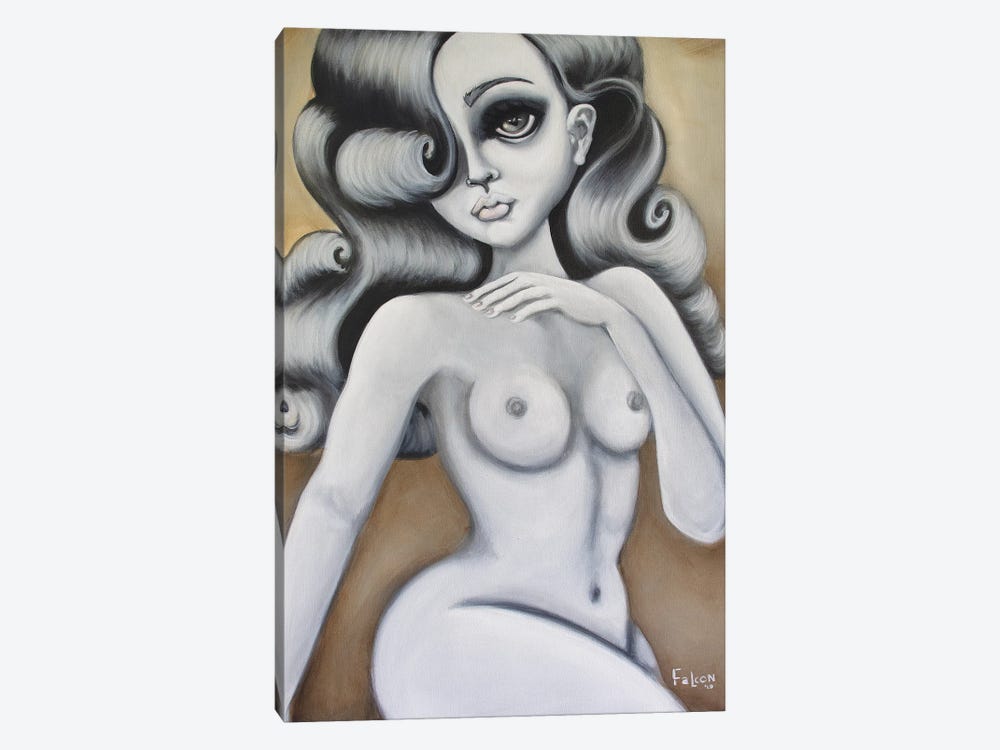 Naked And Unafraid by Lizzy Falcon 1-piece Art Print