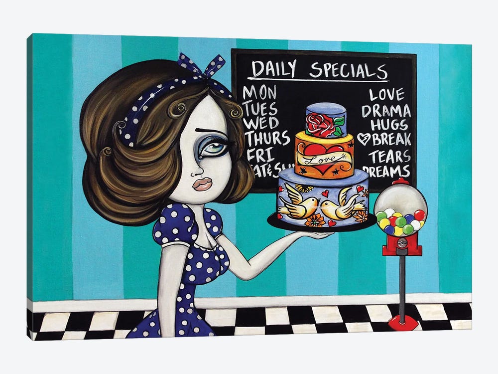 Today's Specials by Lizzy Falcon 1-piece Canvas Art