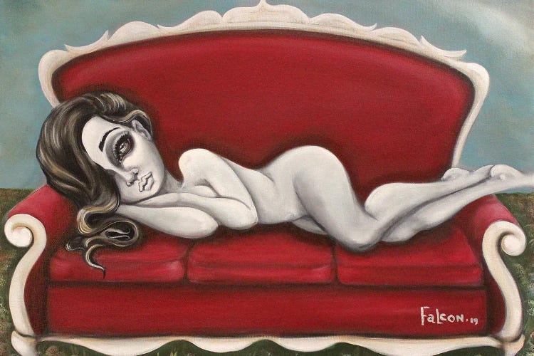Wild Flower by Lizzy Falcon wall art