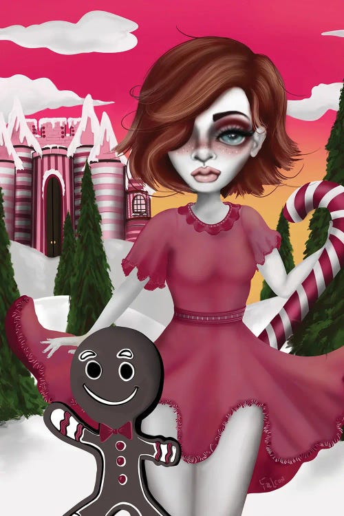 Candyland by Lizzy Falcon wall art