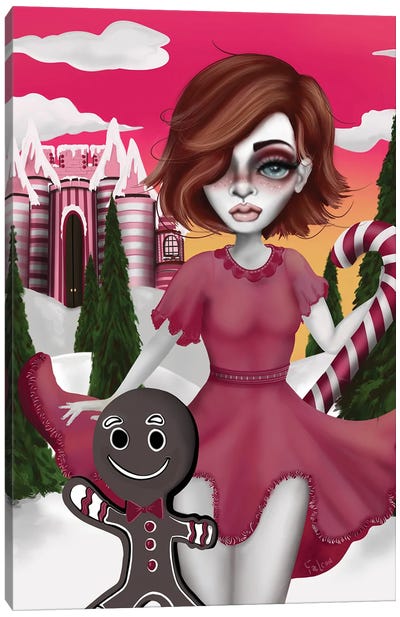 Candyland Canvas Art Print - Lizzy Falcon