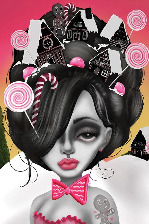 Sweet Treat by Lizzy Falcon wall art