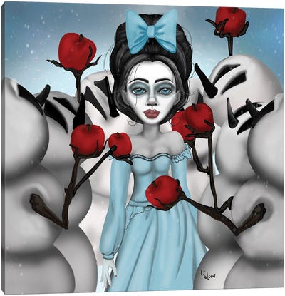 Fairest Of Them All Canvas Art Print - Snow White