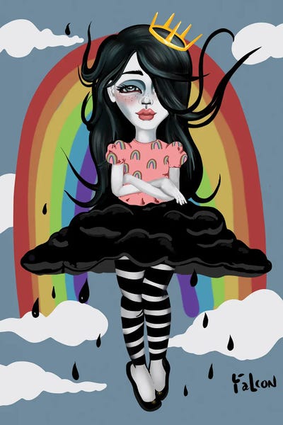 Lowbrow Femme Fatales: Rainbow Connection by Lizzy Falcon