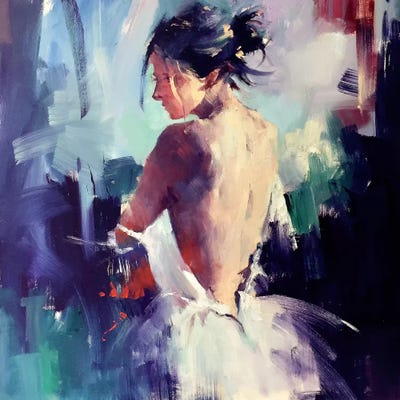 A Moment Of Silence by Li Zhou canvas print