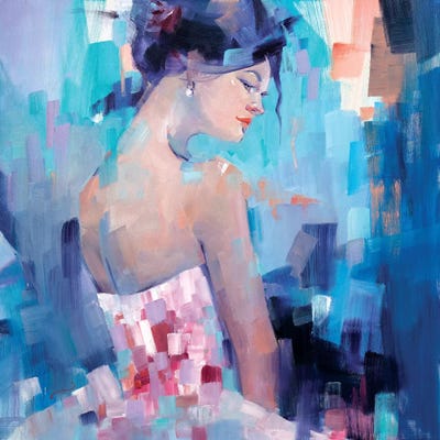 Rose by Li Zhou canvas print