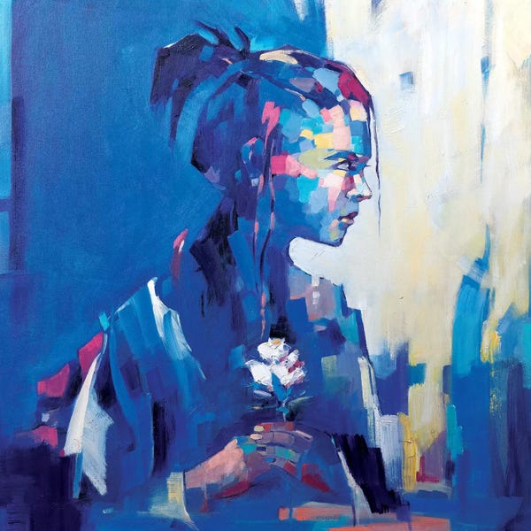 International Klein Blue: Blue Deja Vu II by Li Zhou