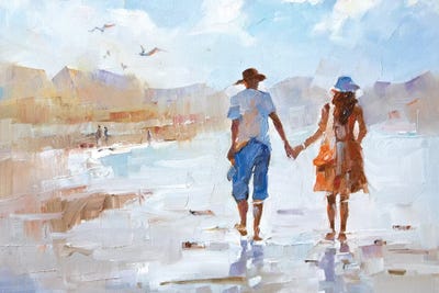 Us by Li Zhou canvas print