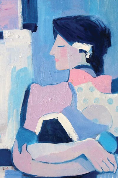 French Blue XVII by Li Zhou canvas print