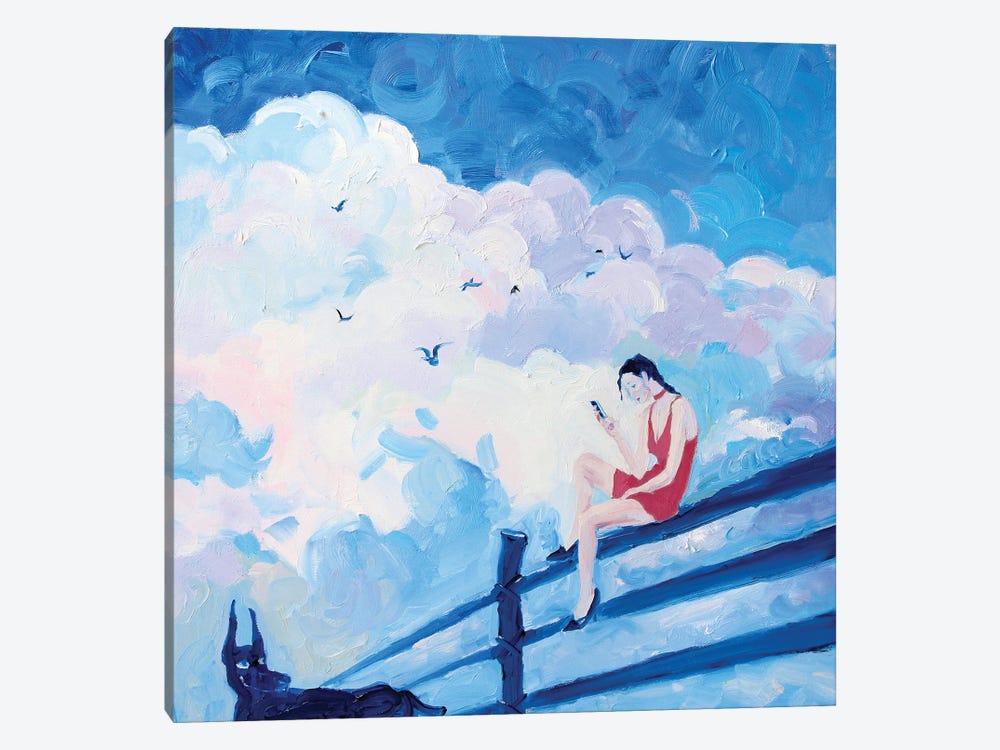 Summer Crush by Li Zhou 1-piece Canvas Art