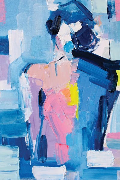 All Things Picasso: French Blue XVIII by Li Zhou