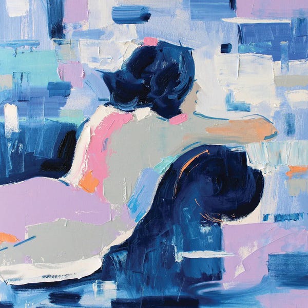 Li Zhou: French Blue X by Li Zhou