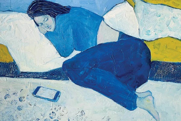 Vicarious Glimpses: Modern Anxiety V by Li Zhou