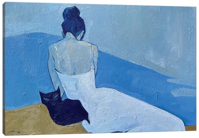 Modern Anxiety IX Canvas Art Print - Jordy Blue