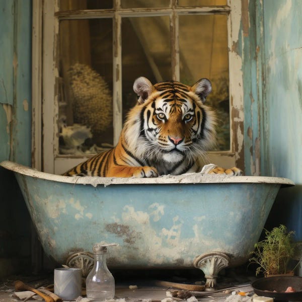 Herbs: Bathroom Jungle Joy CLXXXVII by Lazar Studio