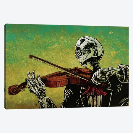 El Violinista Canvas Print #LZU17} by David Lozeau Canvas Wall Art