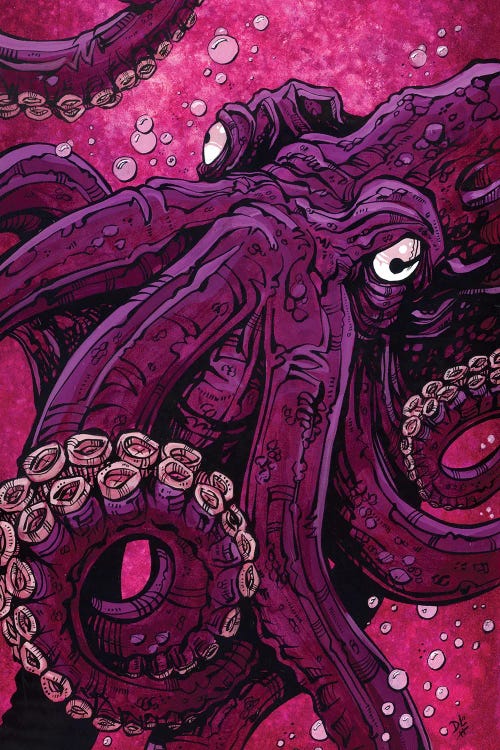Ocean Dweller by David Lozeau wall art