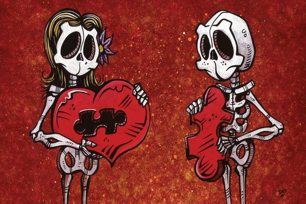 Love Is Eternal: We Just Fit by David Lozeau