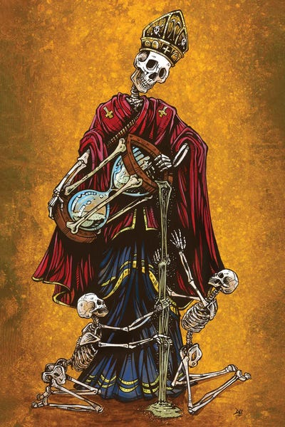 Father Time by David Lozeau canvas print