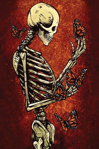 Skeletons: Metamorphosis by David Lozeau