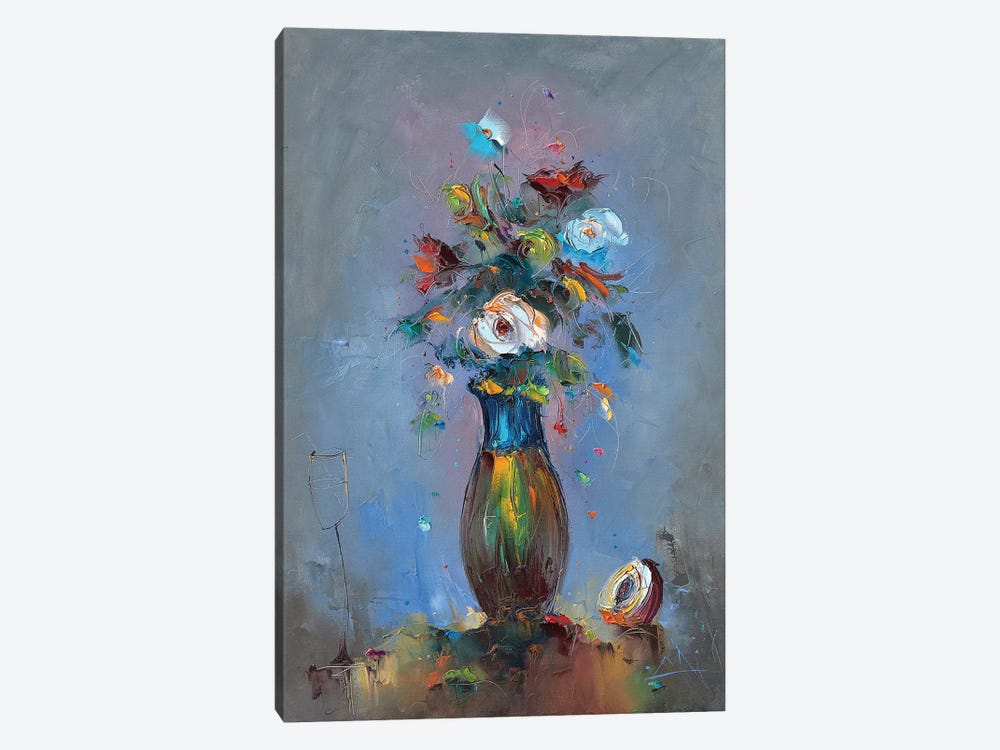 Floral Composition by Stanislav Lazarov 1-piece Canvas Art Print