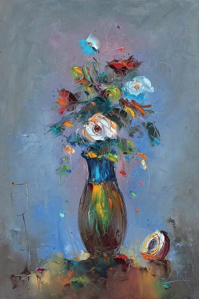 Contemporary Fine Art: Floral Composition by Stanislav Lazarov