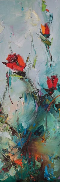 Canvas Print: Fly Roses by Stanislav Lazarov