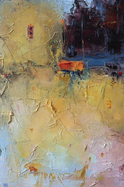 Composition In Beige by Stanislav Lazarov gallery poster