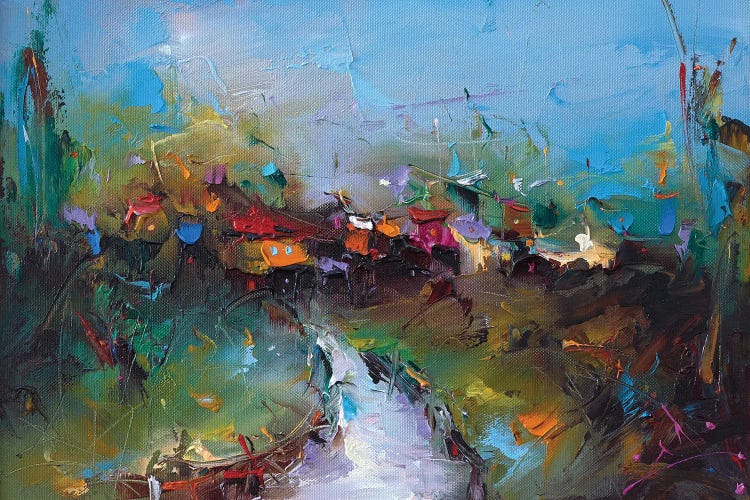 Rural Stories by Stanislav Lazarov wall art