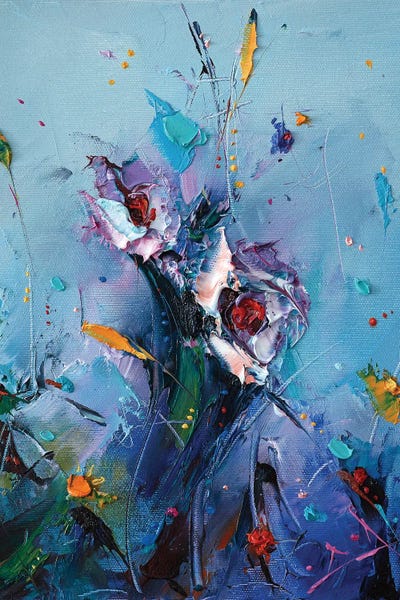 Blue Freshness by Stanislav Lazarov multi panel art
